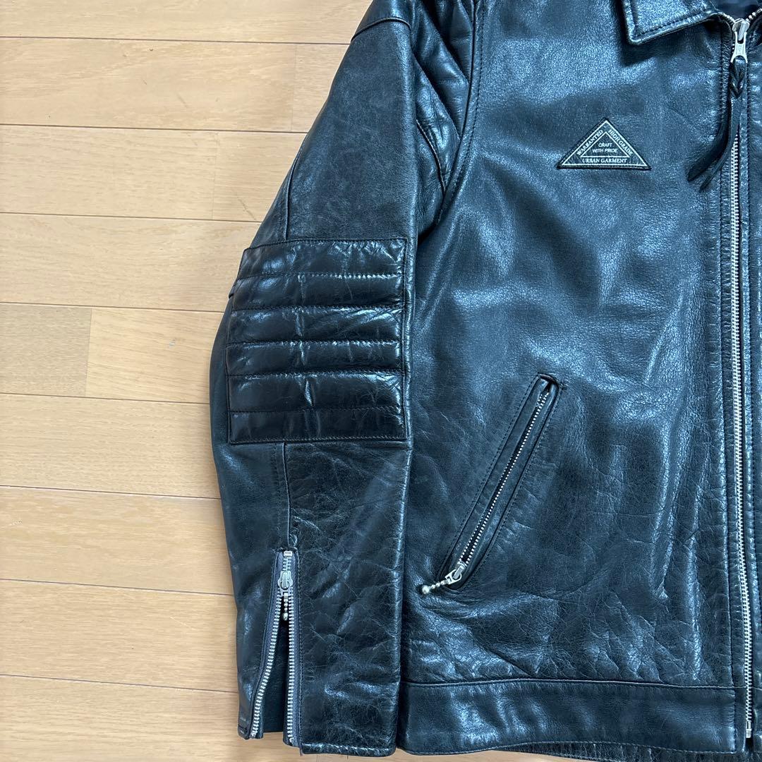 NEIGHBORHOOD ネイバーフッド　シングルライダースジャケット　Lサイズ