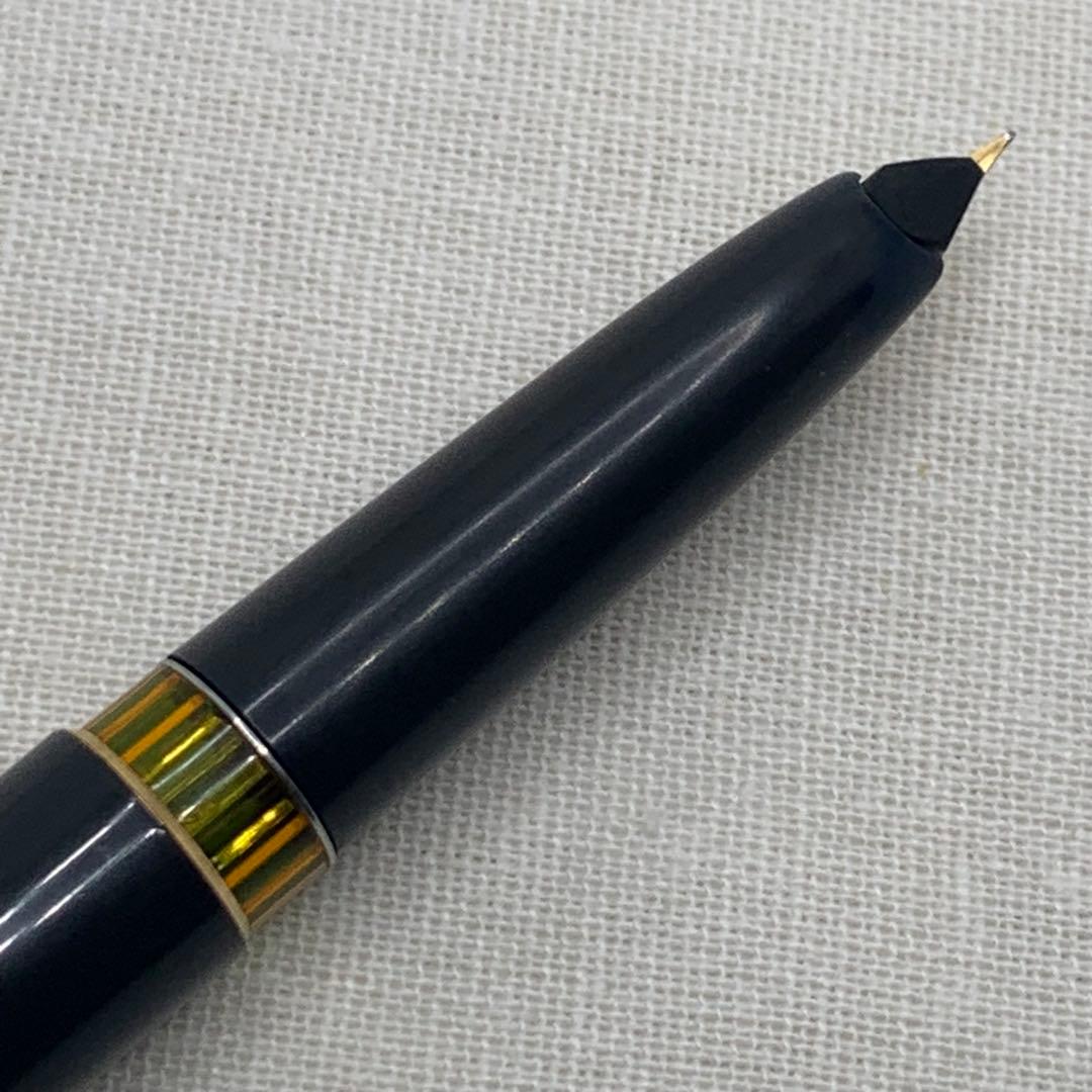 【希少良品】モンブラン no.12 グレー軸　18C EF 万年筆