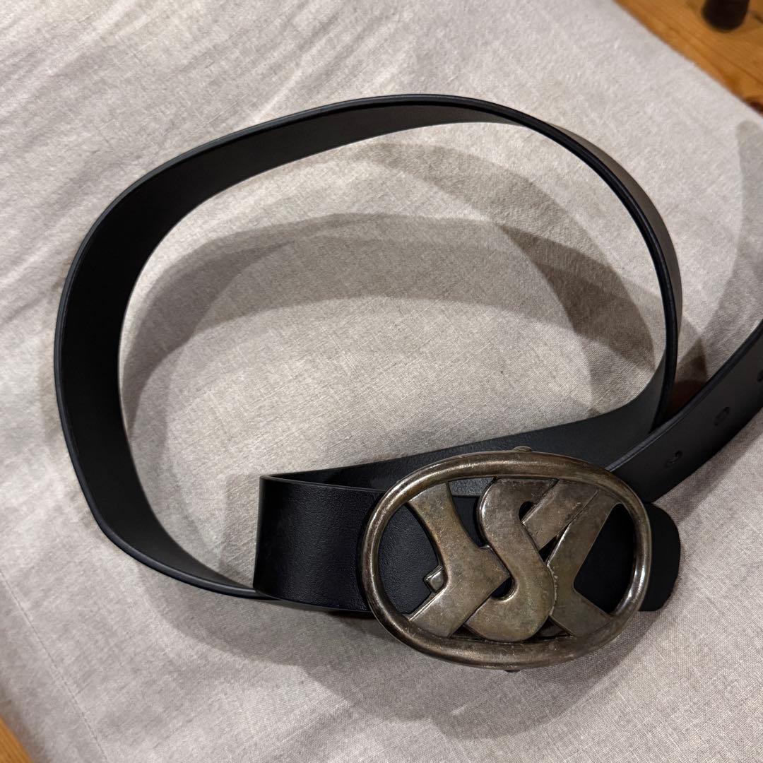 小物 YVES SAINT LAURENT LOGO BUCKLE BELT