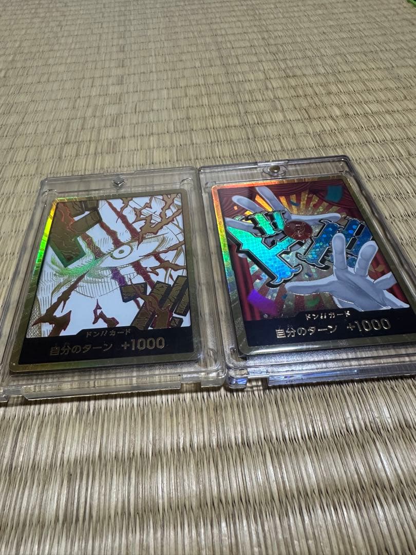 新品✨️ワンビースカードゲーム シャンクス バギー 金ドン