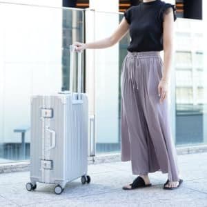 【堀田さま】スーツケースＬ/大/シルバー/保証/キャリーケース/収納カバー