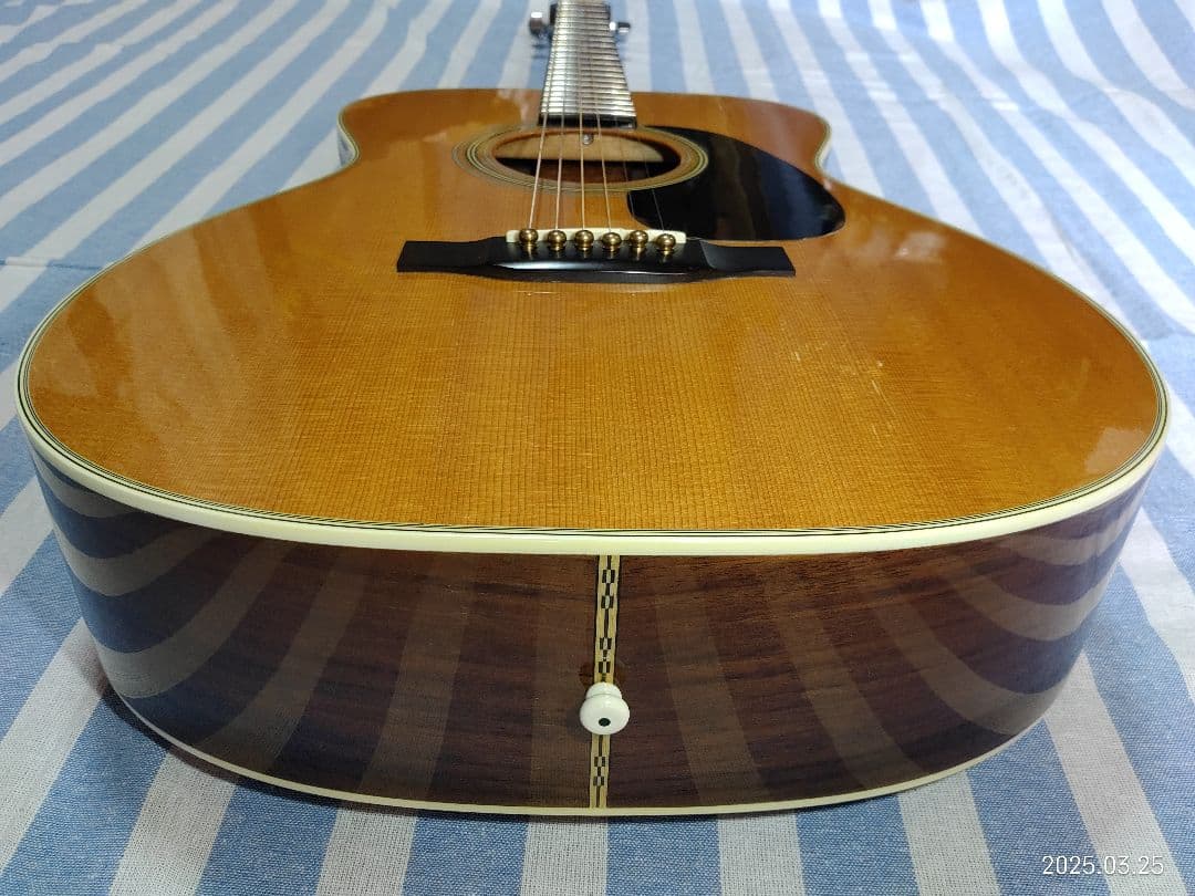 S.YAIRIのYO-90／000-28タイプのオール単板エボニー指板仕様アコギ