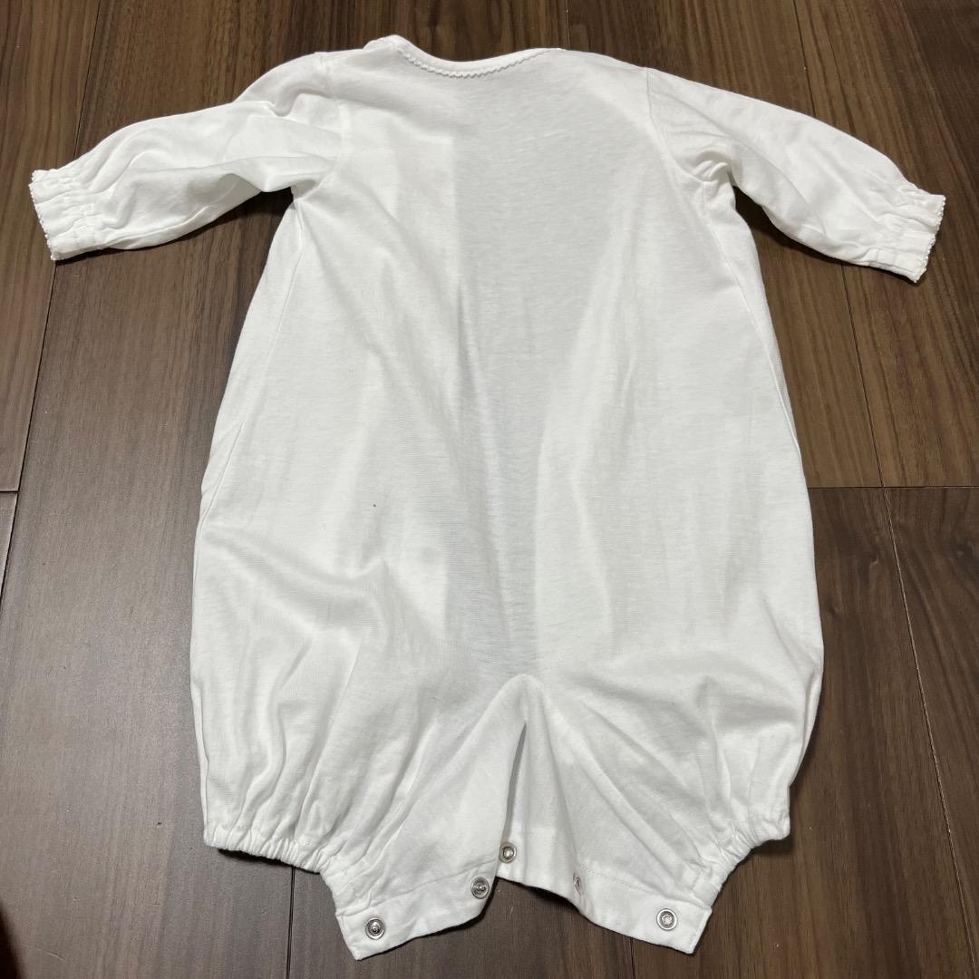 【人気】ファミリア　ベビードレス　セレモニードレス　帽子&2wayオール付き