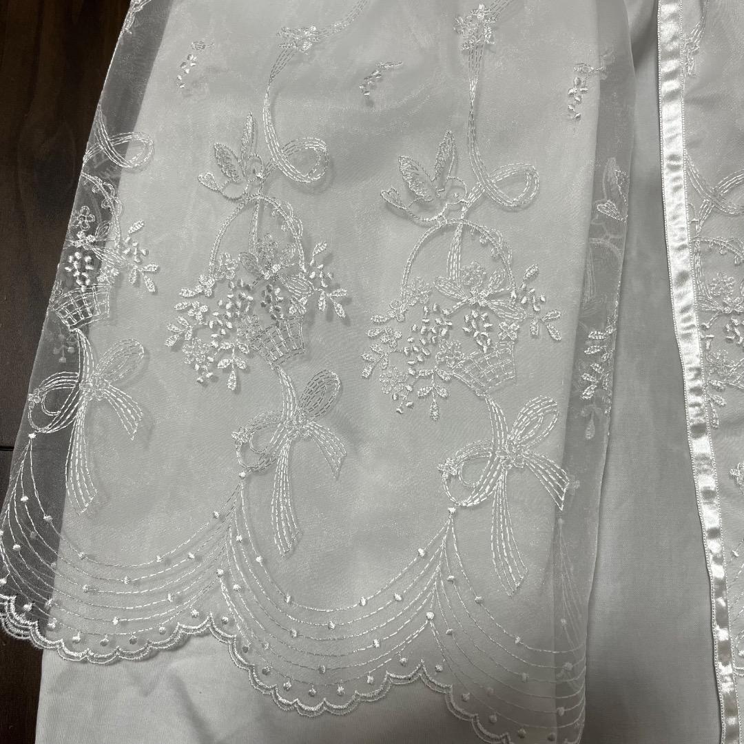 【人気】ファミリア　ベビードレス　セレモニードレス　帽子&2wayオール付き