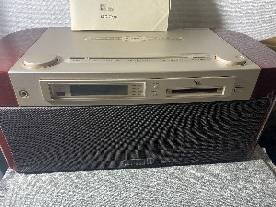 SONY ソニーセレブリティMD7000 CD MD リモコン付属しません