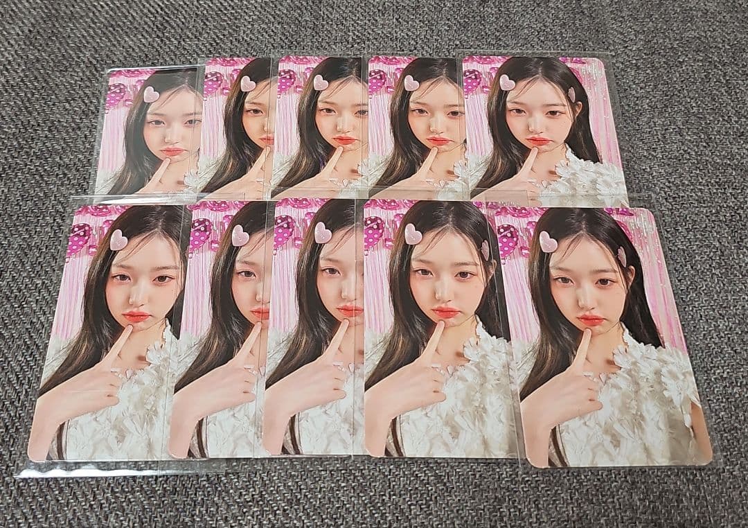 IVE ウォニョン amuse アミューズ 東京チェリー 特典 トレカ 10枚