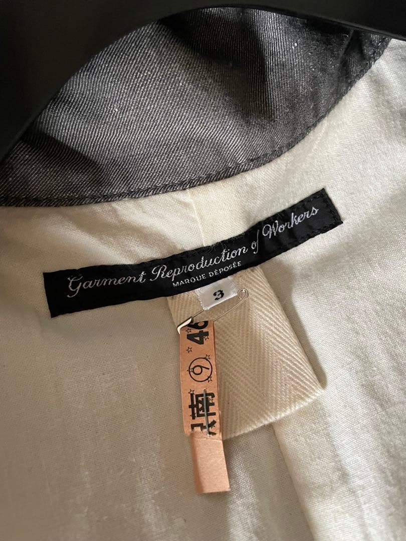 Garment Reproduction of Workers コート