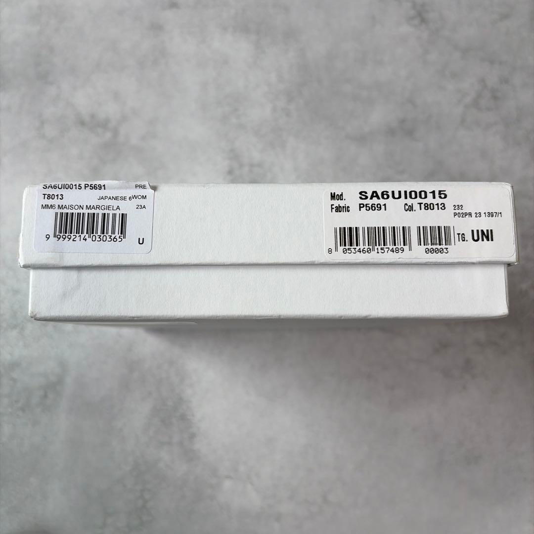 MM6 Maison Margiela 黒 レザー ケース