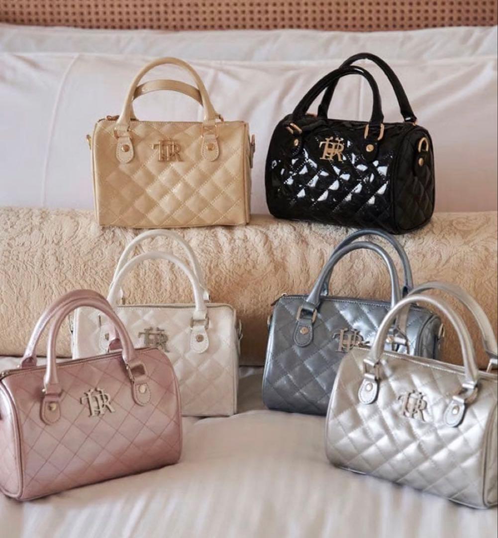 quilting boston mini bag 【Treat urself】