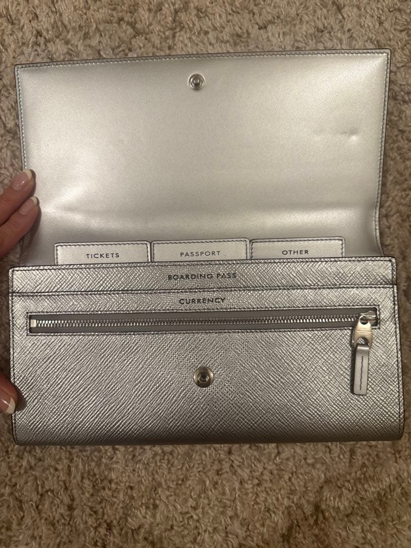 スマイソン　パスポートケース　トラベルウォレット　SMYTHSON