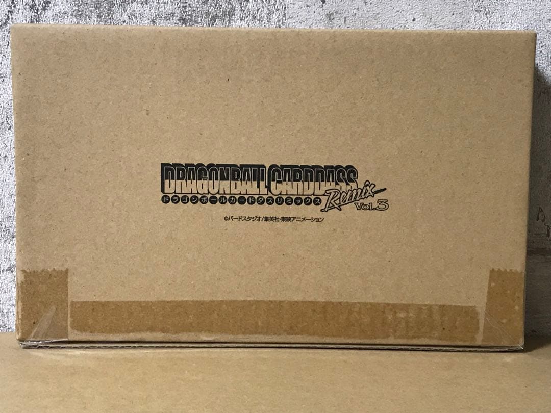 ドラゴンボール カードダス リミックス Vol.2+Vol.3【輸送箱未開封】