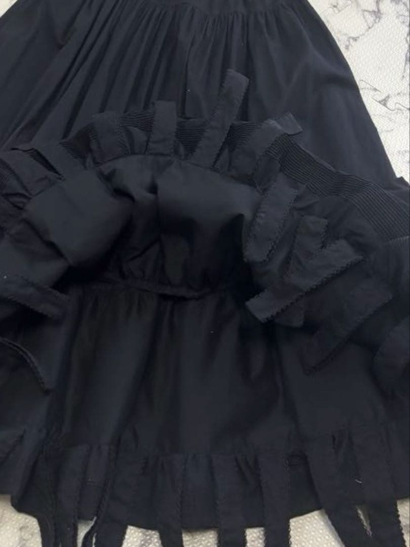 ☆未使用ワンダフルワールド黒 バルーンスカートセット
