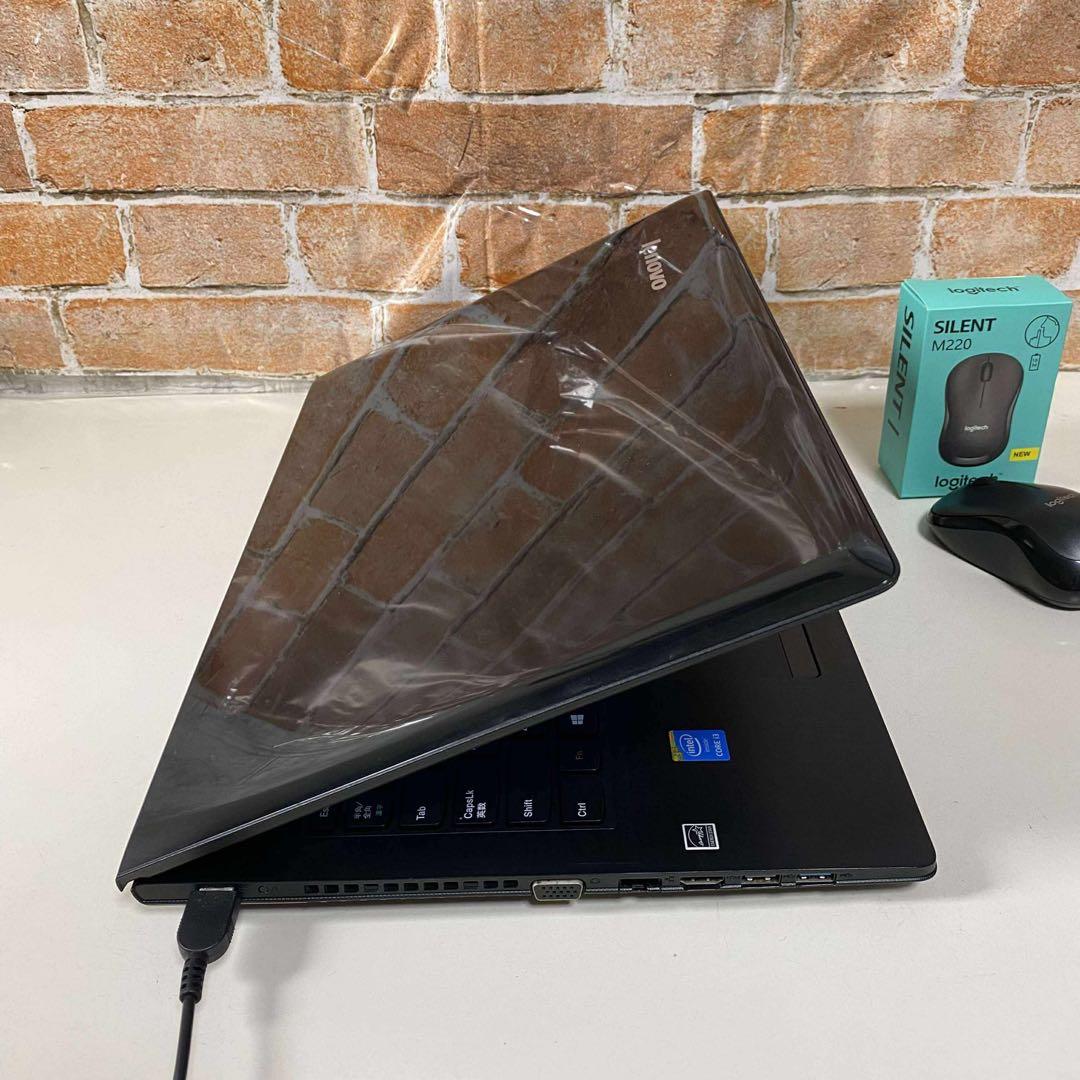 LenovoノートPC 高速起動SSD メモリ8GB Windows 11Pro