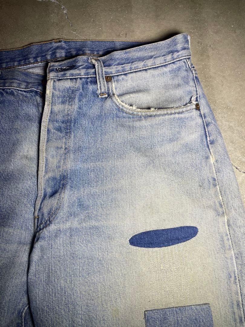 リーバイス　501 80's ヴィンテージリペアデニム