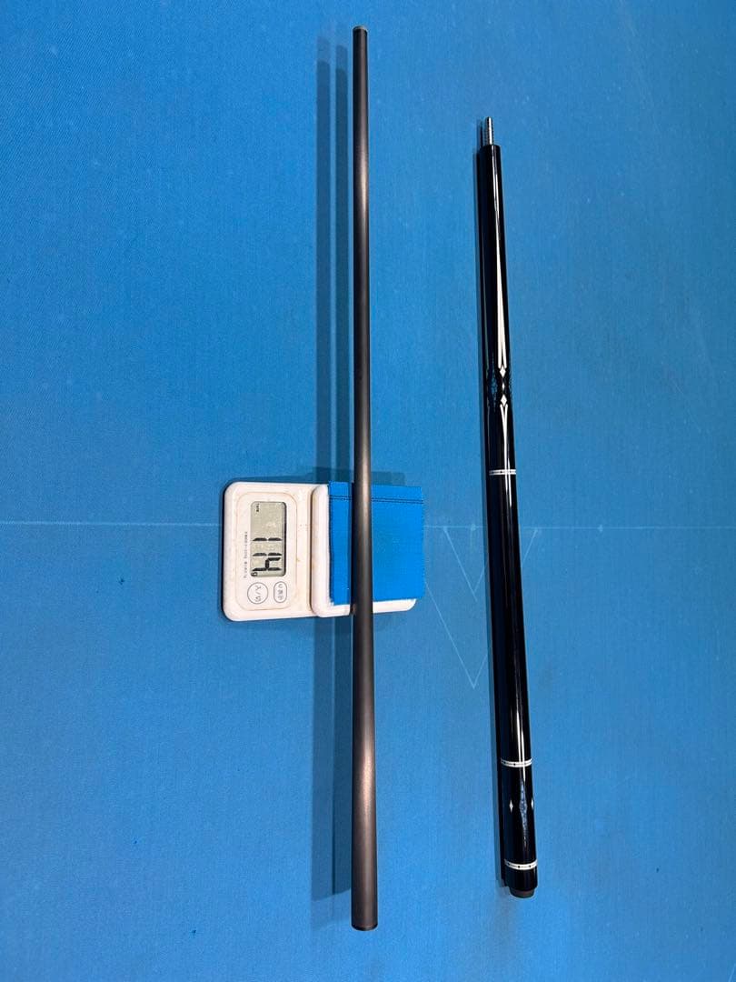 ビリヤードキュー カーボンファイバー 黒