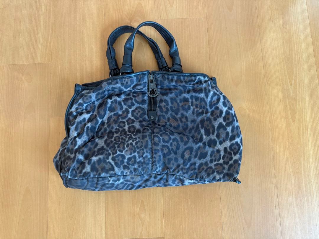 【廃盤レア】Monclerモンクレールレオパード柄 トートバッグ