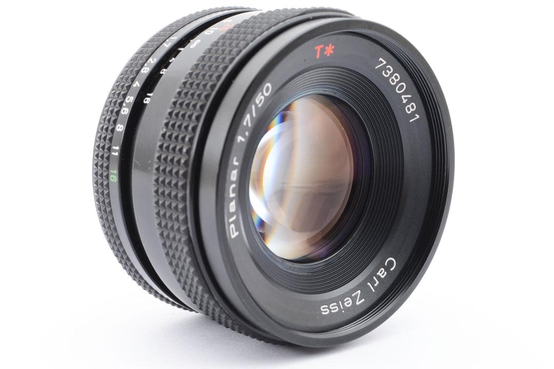 レンズ(単焦点) CONTAX Carl Zeiss Planar F1.7 50mm MMJ