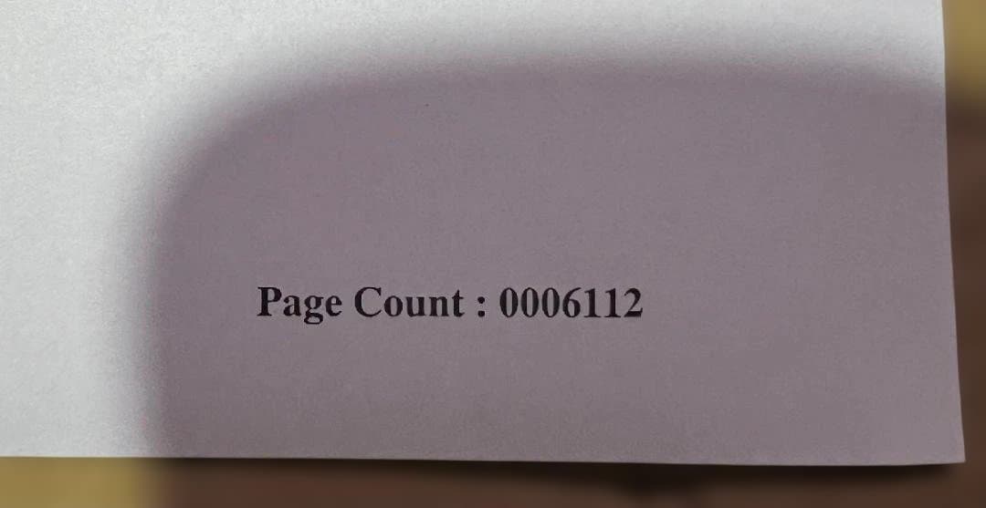 CANON LBP6600　カウント6112枚　純正トナー付属/動作OK