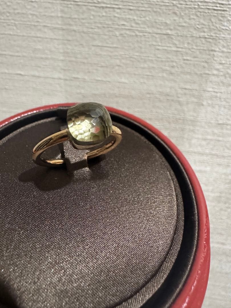 ふゆ‪☆ポメラート プラシオライト　ヌード　プチ リング #56 美品