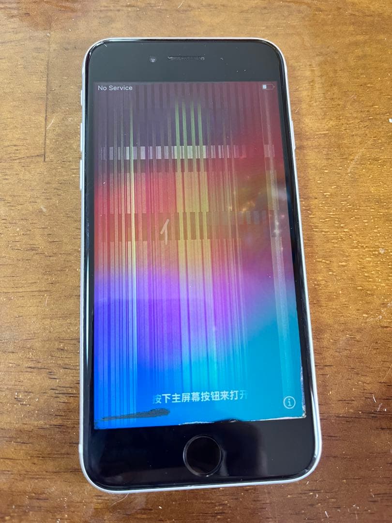 iPhone SE 第2世代 128GB 水没 ジャンク 起動OK 画面不良