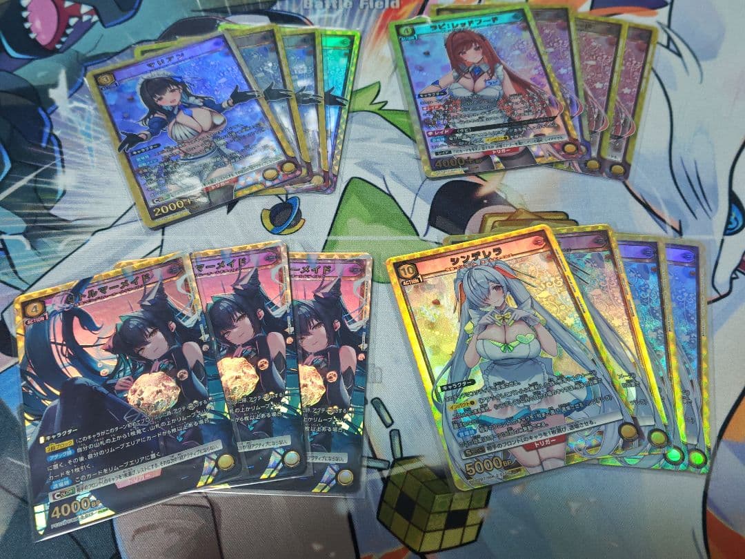 ユニオンアリーナ　NIKKE プレシャスブースター　黄　PcSR以下セミ４コン