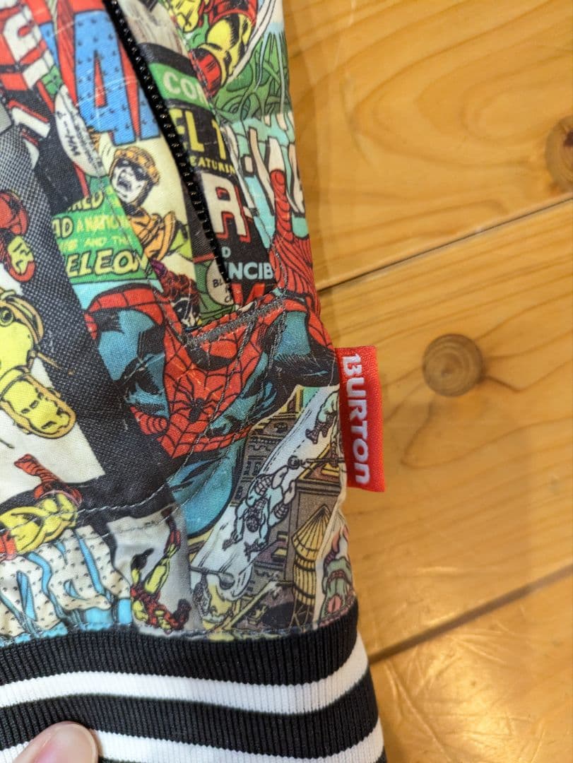 MARVEL　BURTON スノーボードウェアセット＆グローブ