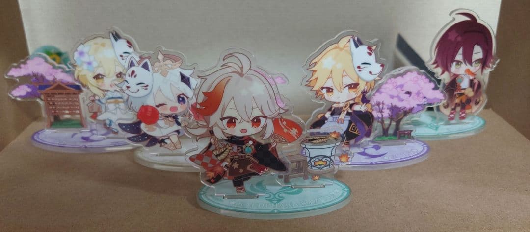 原神　アクスタ　スイパラ　稲妻　楓原万葉　雷電将軍　神里綾華など