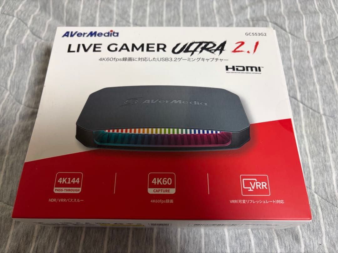新品　GC553G2　AverMedia　Live　GAMER　ULTRA2.1
