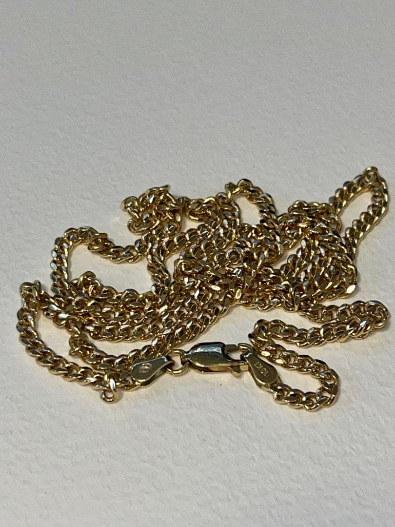 AVALANCHE マイアミチェーンネックレス　10Kイエローゴールド　ソリッド