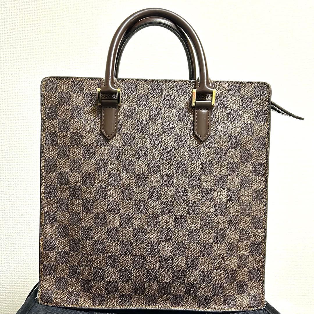 美品 ルイヴィトン ダミエ ヴェニスPM スクエア型 ハンドバッグ トートバッグ