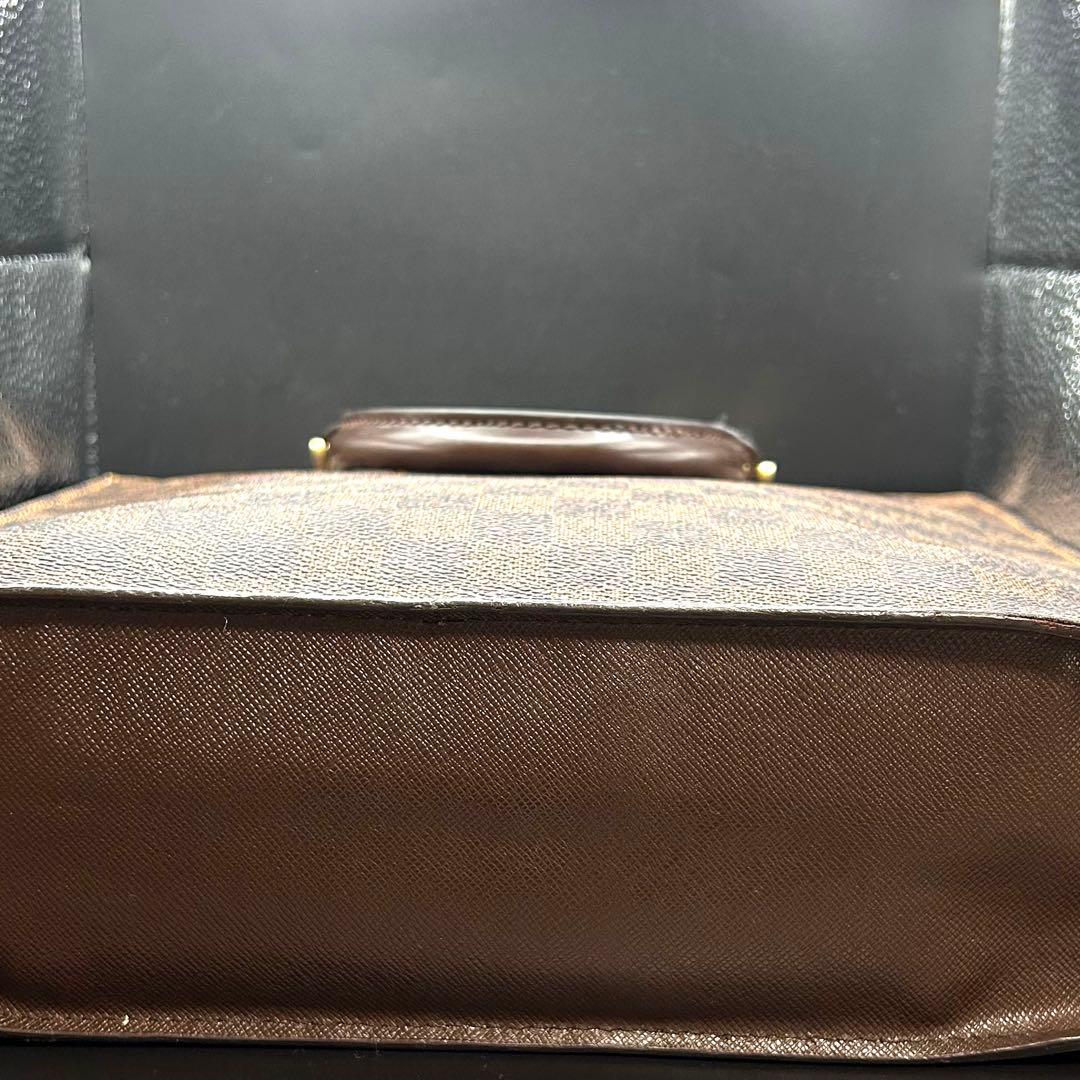 美品 ルイヴィトン ダミエ ヴェニスPM スクエア型 ハンドバッグ トートバッグ