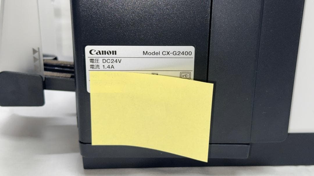 累計印刷枚数409枚動作確認済みCanonCX-G2400カラーカードプリンタ