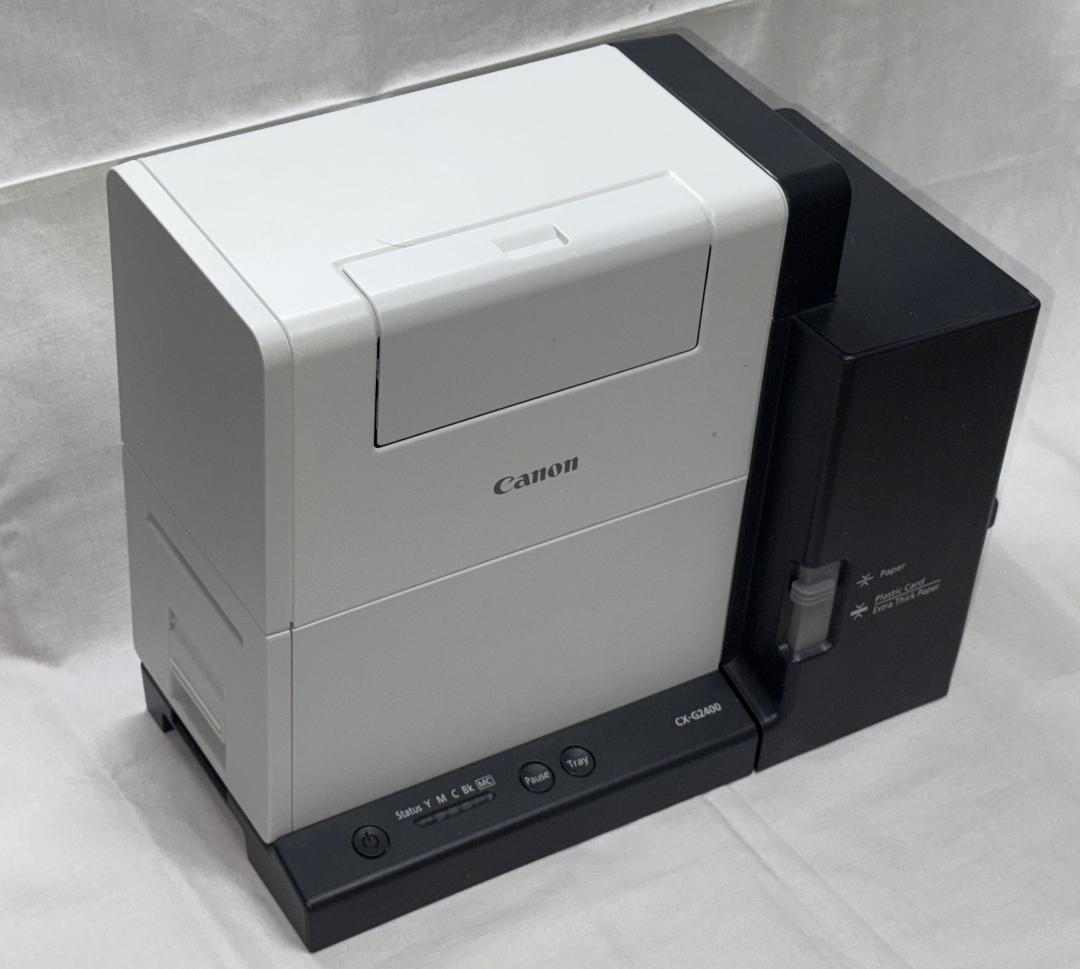 累計印刷枚数409枚動作確認済みCanonCX-G2400カラーカードプリンタ