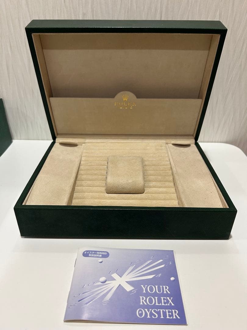 ROLEX 時計ケース箱 取扱説明書付き