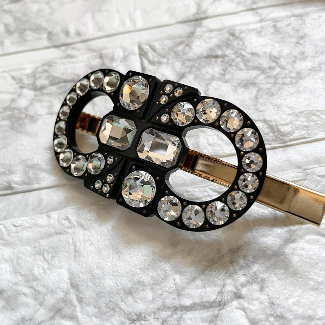 未使用級レア✨Salvatore Ferragamo ヘアクリップ　ガンチーニ
