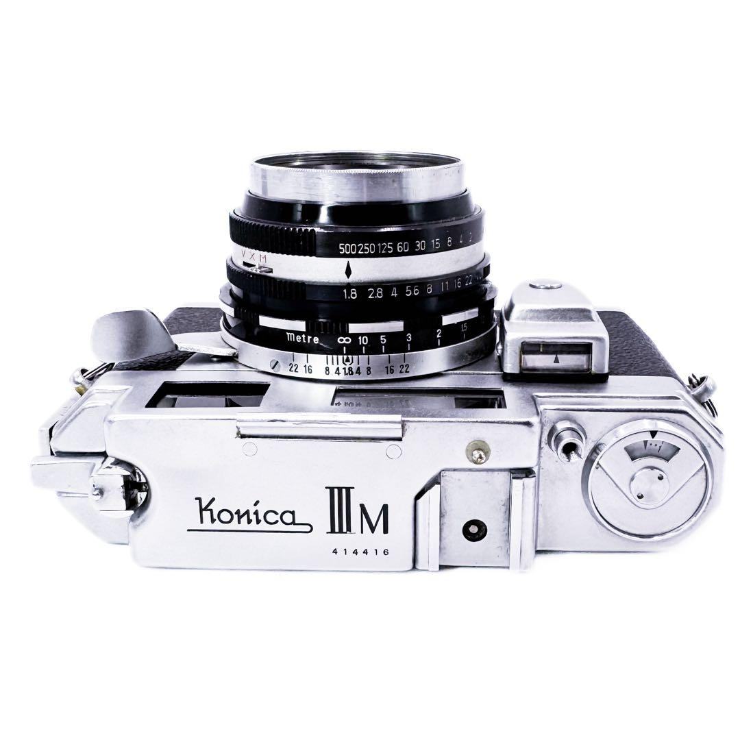 ABランク 整備済み Konica ⅢM レンジファインダー 3ヶ月動作保証付き