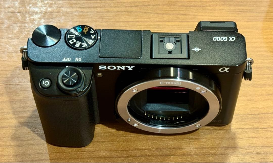 Sony α6000 ミラーレス一眼 APS-C ブラック ボディ