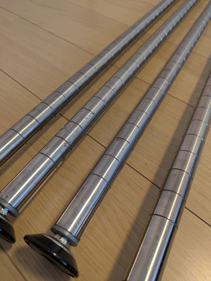 ホームエレクター　ポール　4本　190cm