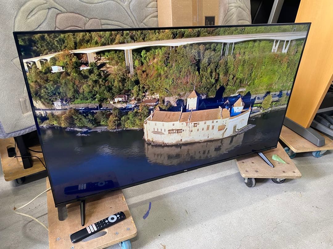 TCL チューナーレステレビ GoogleTV 50インチ2024年
