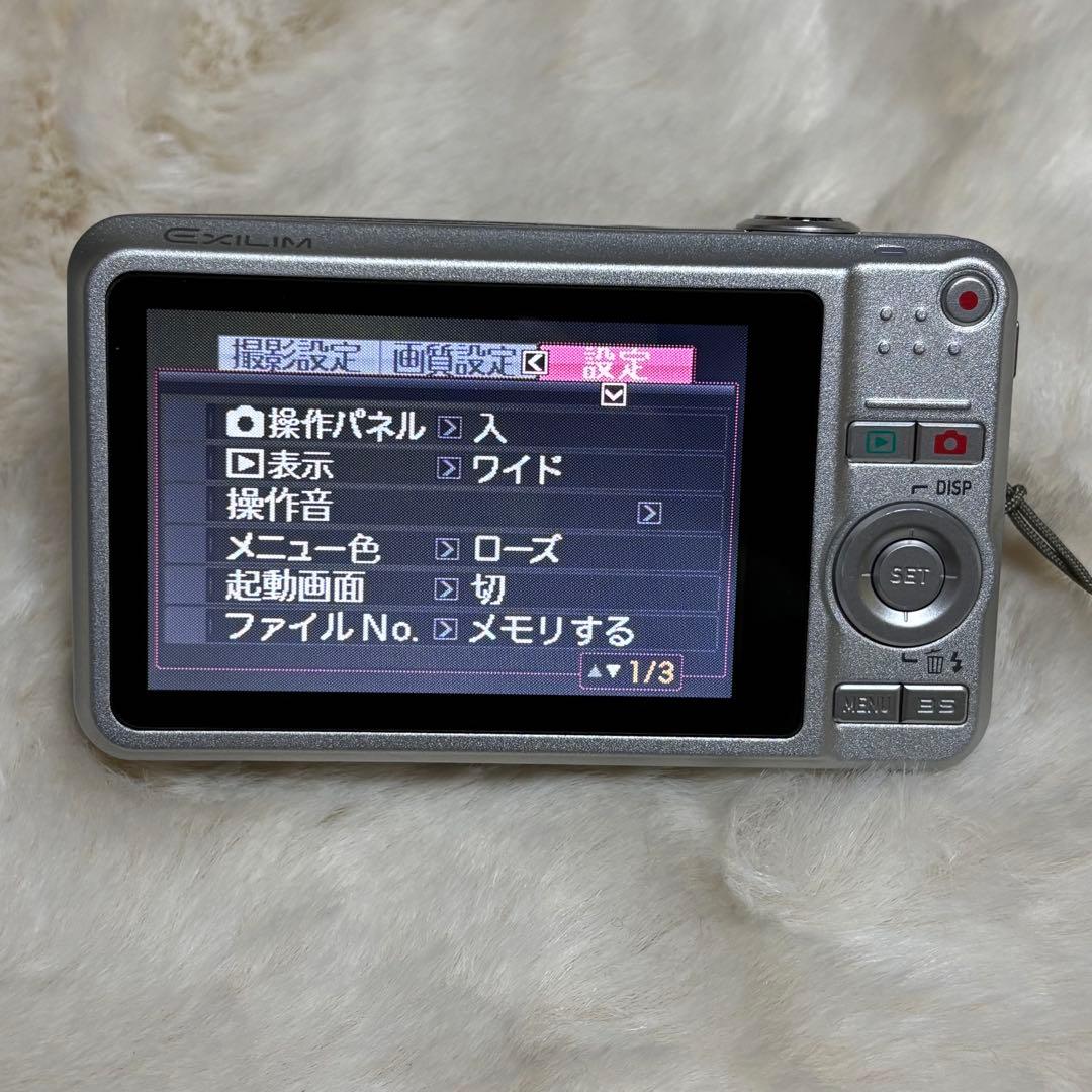 ⭐️CASIO⭐️ EXILIM EX-Z80 コンパクトデジカメ　シルバー