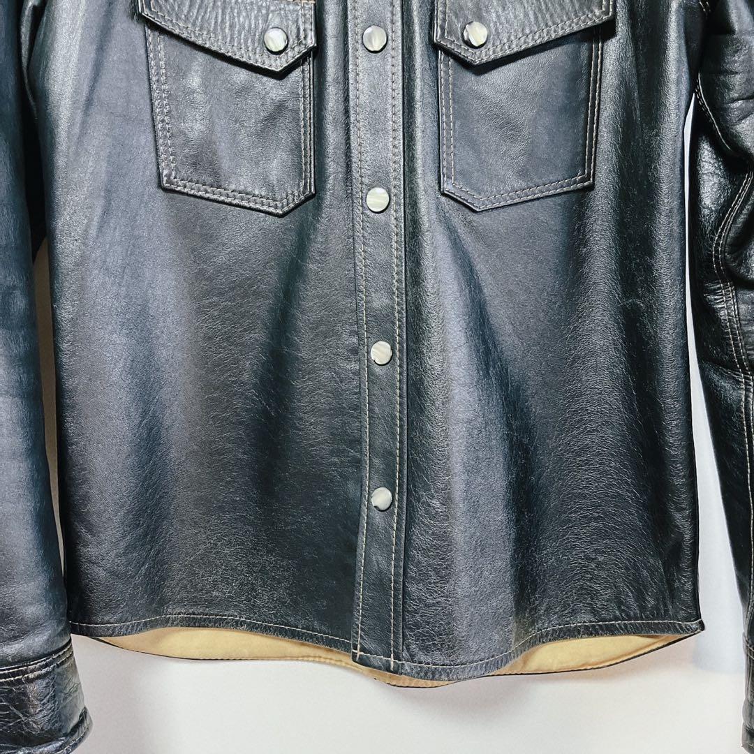 フラットヘッド/レザージャケット ホースハイドシャツジャケット