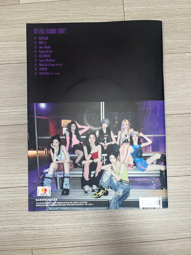 K-POP・アジア BABYMONSTER 1ST FULL ALBUM DRIP