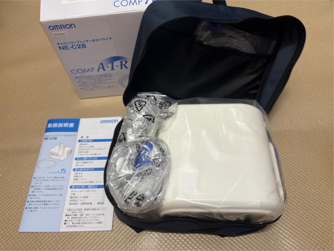 新品未使用 オムロン コンプレッサー式ネブライザ(吸入器) NE-C28