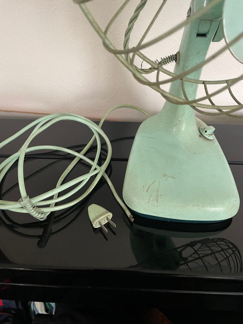ジャンク品　昭和レトロ　三菱　扇風機