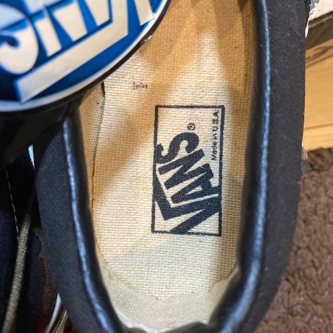 VANS　アメリカ製　90's　SLIP ON　迷彩