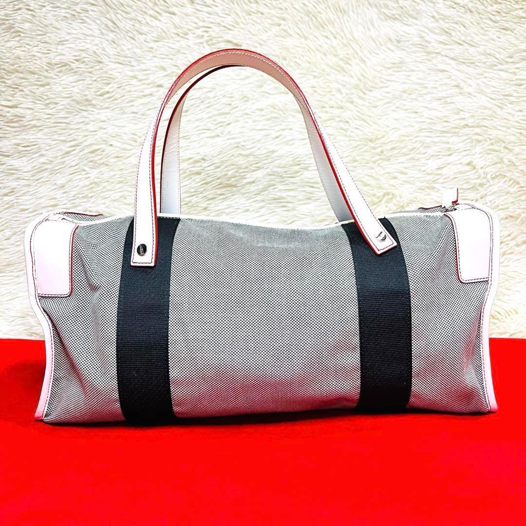 ✨希少✨LOEWE ロエベ アナグラム ロゴ キャンバス✖️レザー ミニボストン