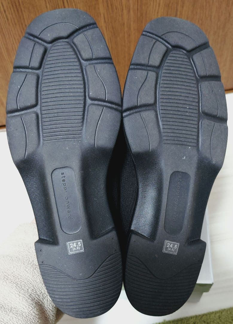 【steppi】ローファー/撥水/洗える