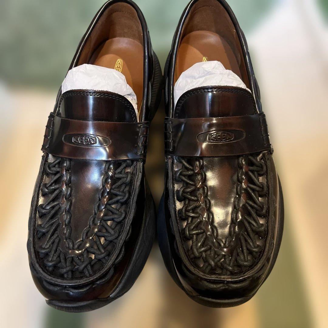 KEEN CORDOVAN UNEEK LOAFER WK極美品