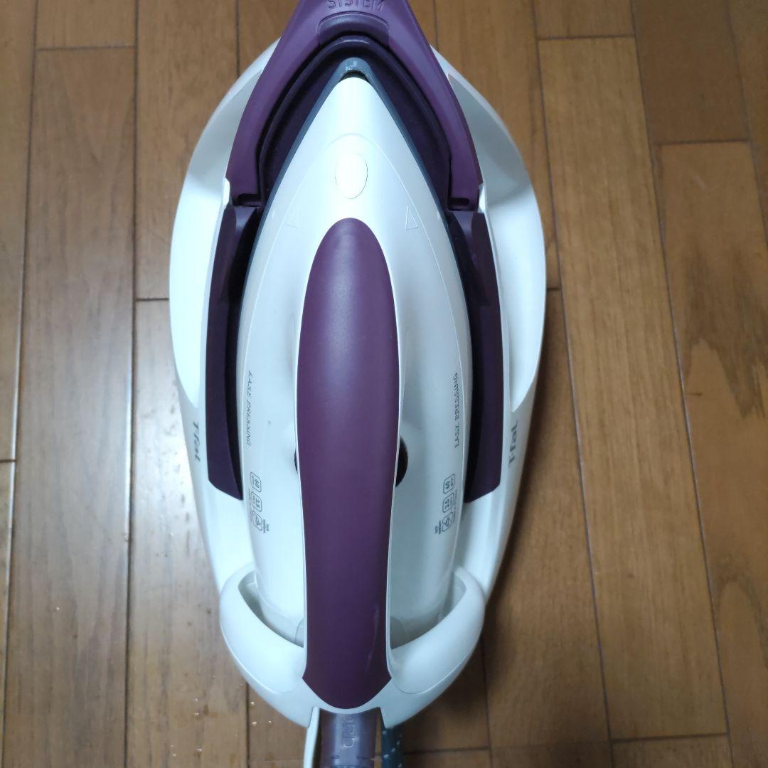 Tefal スチームアイロン（取り扱い説明書付き）動作品