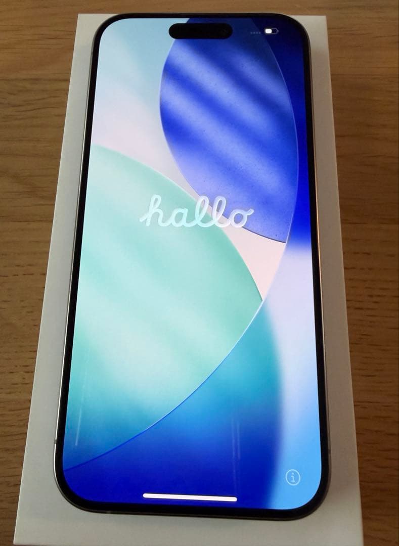 Phone 15 pro 256GB SIMフリー ナチュラルチタニウム